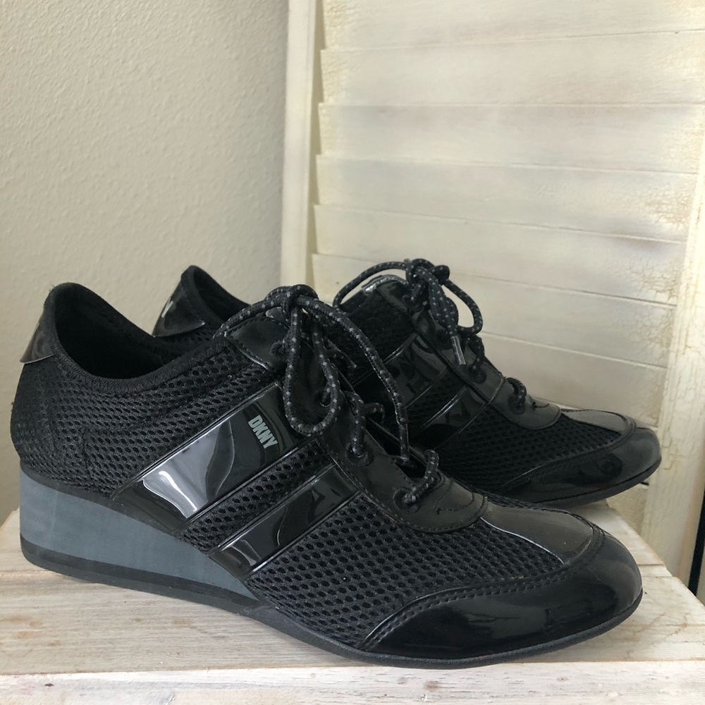 DKNY wedge sneaker size 9